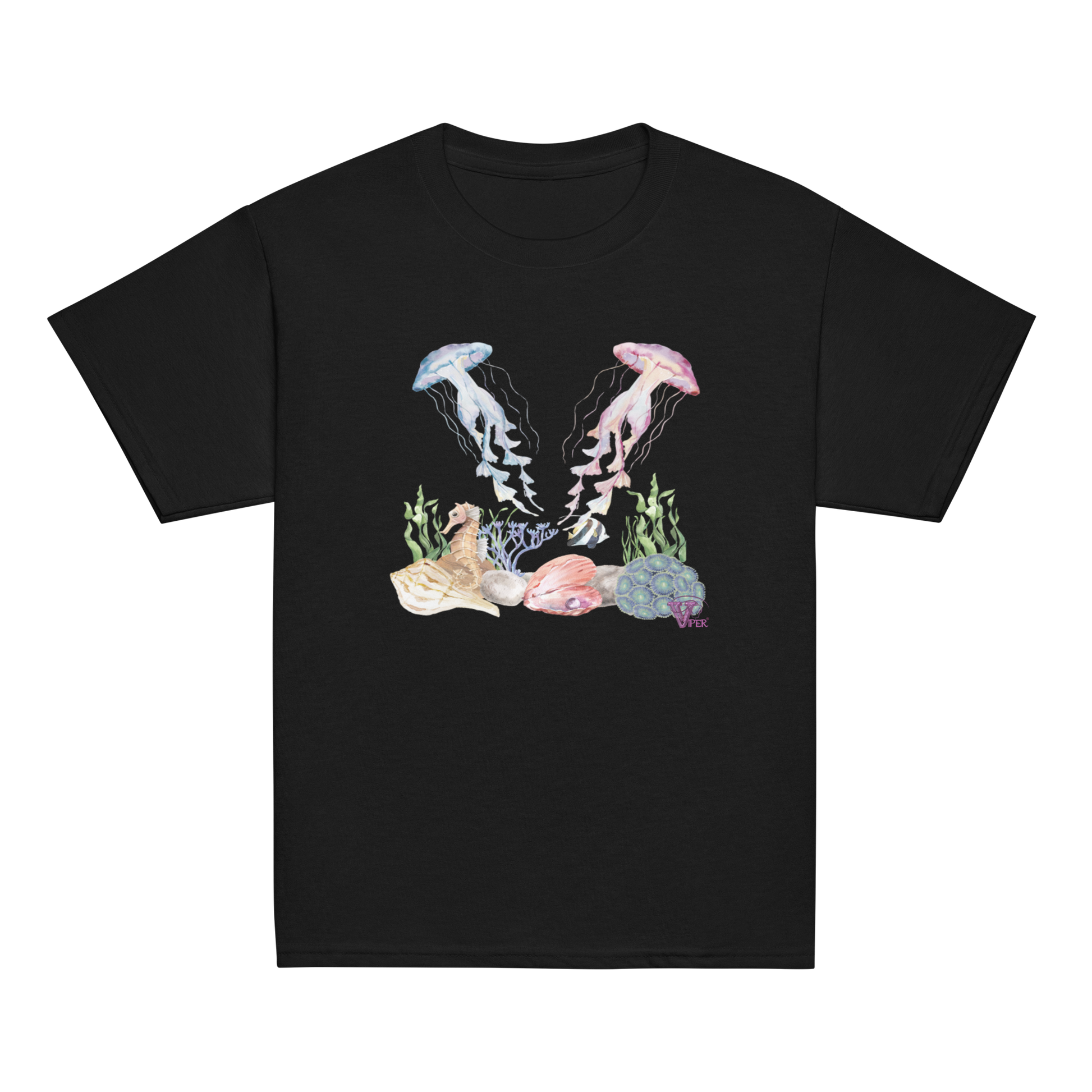 jelly fish teen tshirt