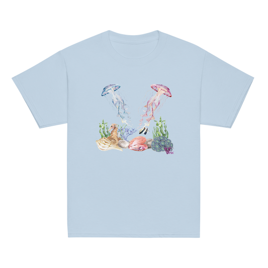 jelly fish teen tshirt