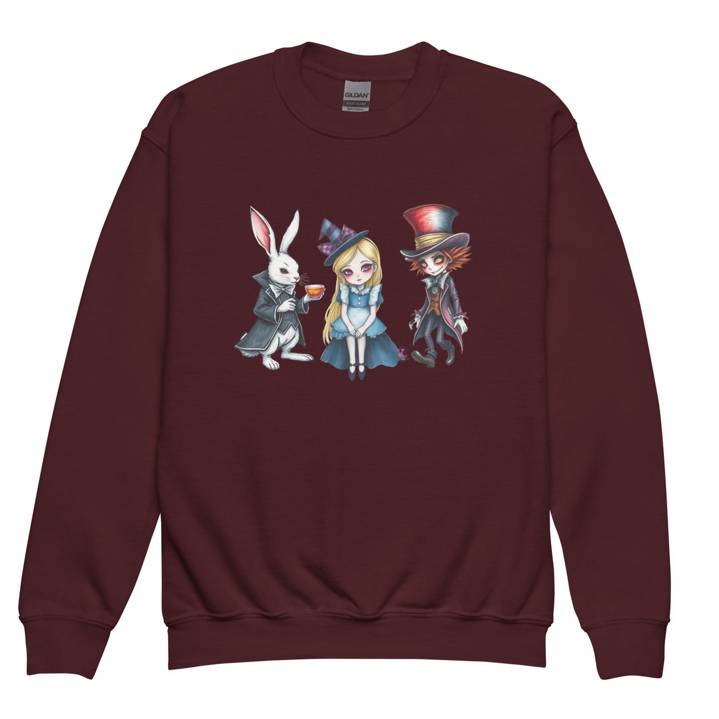 ALICE IN WONDERLAND TEENAGERS SWEATSHIRT