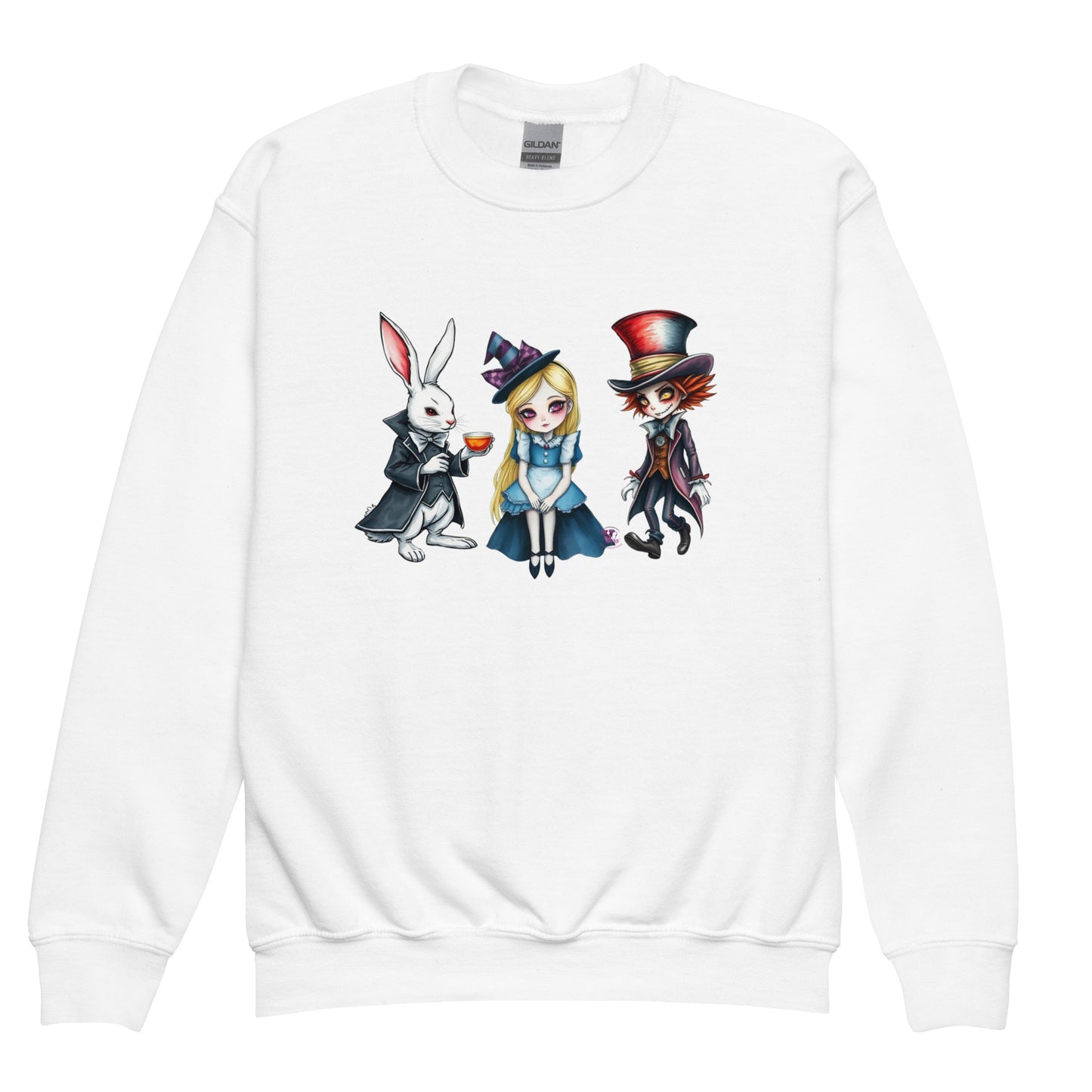 ALICE IN WONDERLAND TEENAGERS SWEATSHIRT